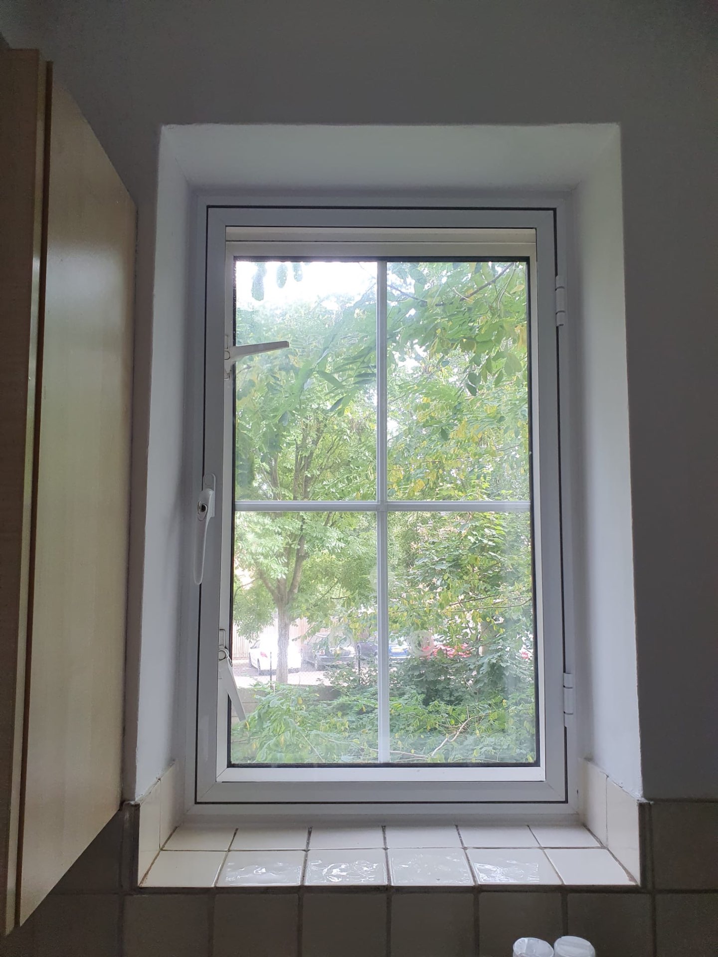 Secondary glazing installation in a listed building