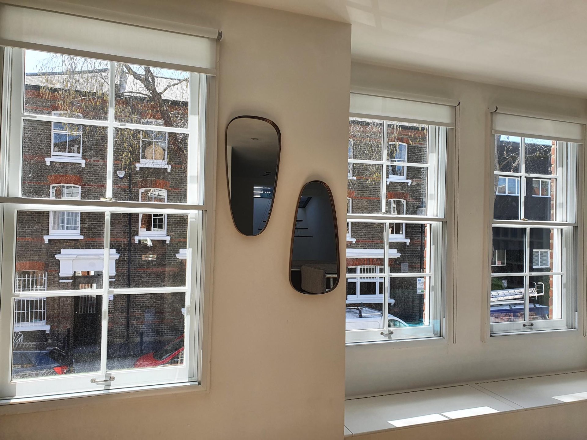Heritage window with secondary glazing in traditional London home